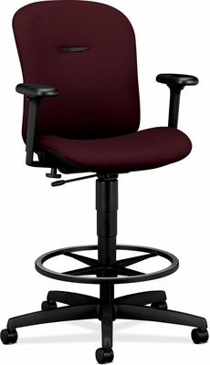 Hon Mirus Ergonomic Wine Task Stool - click to enlarge