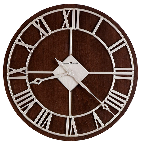 Howard Miller Prichard Metal Wall Clock