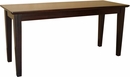 International Concepts BE15-39 Shaker Styled Bench - Ready To Assemble Java
