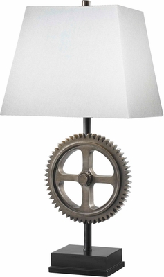 Kenroy Movement Table Lamp - Weathered Steel 32067WS - click to enlarge