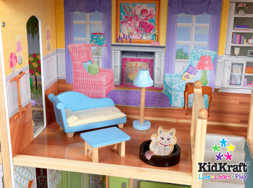 ◯kek Amazon.com: KidKraft Majestic Mansion Wooden Dollhouse with