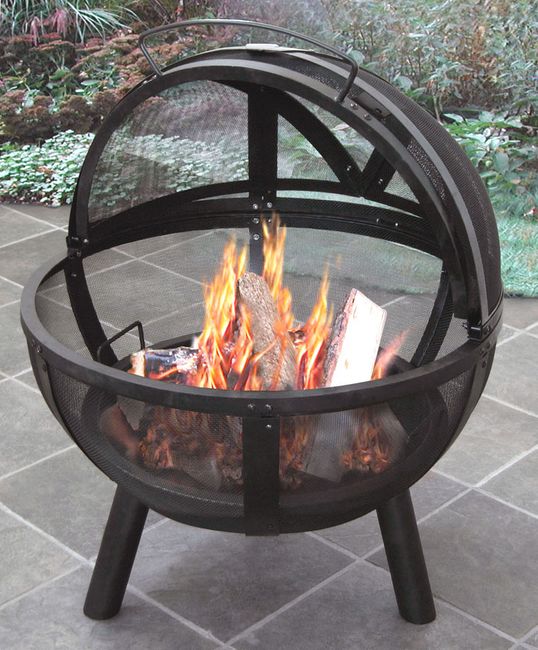 Landmann Ball O' Fire Steel Fire Pit with 30