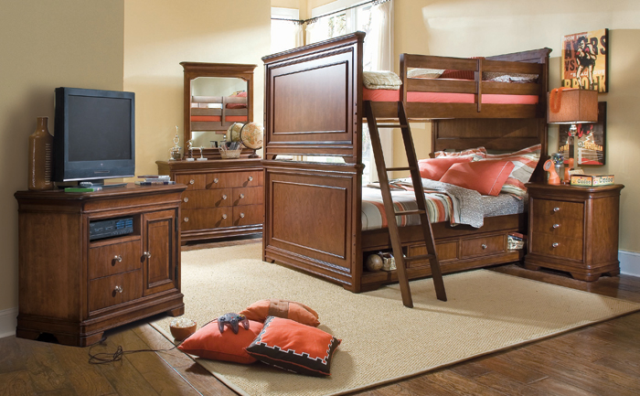Lea Elite Full Bunk Bed Bedroom Set - 816-986R-SET - Lea Furniture