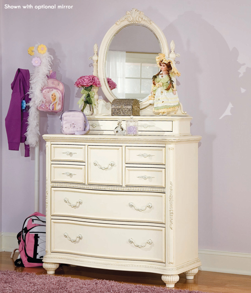 Lea Jessica McClintock 7 Drawer Bureau - 203-262 - Lea Furniture