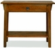 Leick Mission Console Table / Hall Stand - Russet - click to enlarge