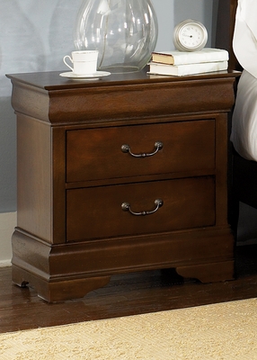 Liberty Carrington Cherry Nightstand - Whiskey - click to enlarge