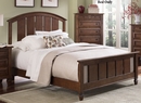 Liberty Taylor Springs Queen Panel Bed - Bronze Cherry