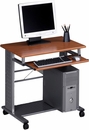 Mayline Empire Mobile PC Workstation in Cherry