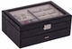 Mele & Co. Colette Black Croco Faux Leather Jewelry Box - click to enlarge