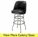 Metal Swivel Stool with Vinyl Bucket Seat