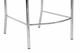 Montclare Contemporary Black Leather Counter Stool (Set of 2) - click to enlarge