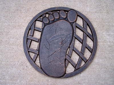 Oakland Living Stepping Stone Left Foot - click to enlarge