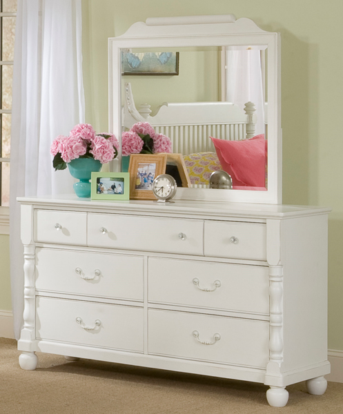 Olivia 7 Drawer Dresser - Soft White - 0850-1100 - Legacy Classic Olivia 7 Drawer Dresser - Soft White - 0850-1100 - Legacy Classic