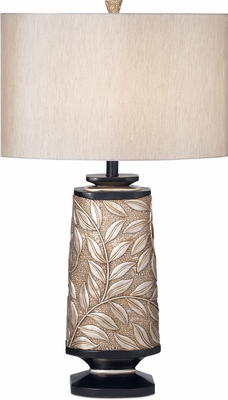 Pacific Coast Lighting Marrakesh Garden Silver Table Lamp - click to enlarge