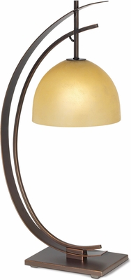 Pacific Coast Lighting Orbit Bronze Table Lamp - click to enlarge