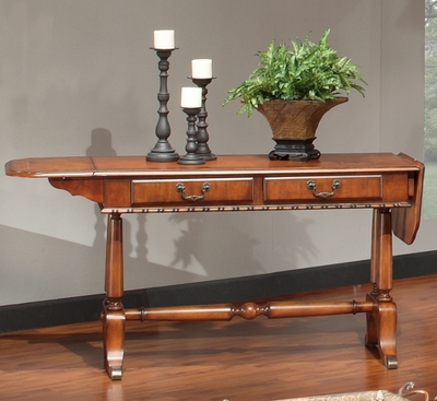 Princeton Sofa Table American Walnut - click to enlarge
