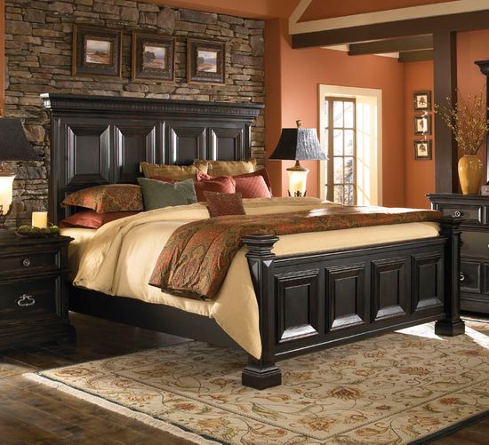 Pulaski Brookfield King Panel Bed - 993180-993182 - Pulaski Furniture