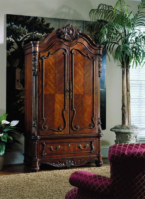 Pulaski Edwardian Armoire - 242120 - Pulaski Furniture