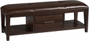Pulaski Tangerine 330 Sable Bed Bench