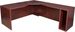 Regency Mahogany 71" Right Angle Corner Desk