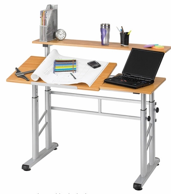 Safco Height Adjustable Split Level Drafting Table 3965mo Safco Office