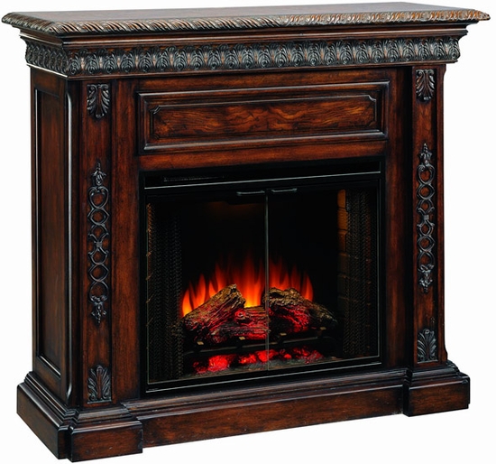 San Marco Walnut Electric Fireplace - 28WM671AWN-0501 - Classic