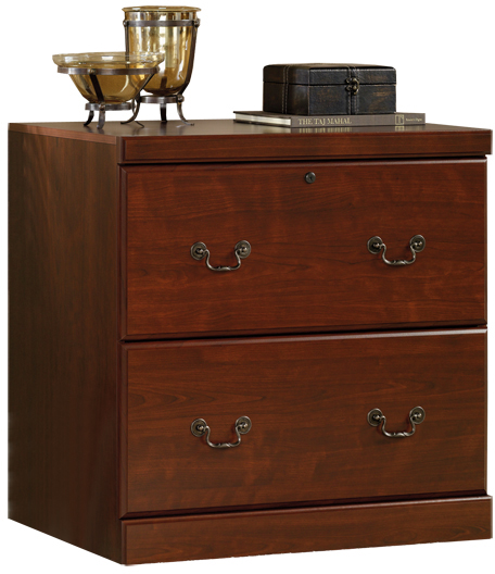Sauder Heritage Hill Paper File Sauder Heritage Hill® Library 102795 | Classic Cherry Shaped Desk Assembly Instructions