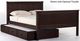 School House Casey Full Size Panel Bed in Chocolate - click to enlarge