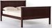 School House Casey Full Size Panel Bed in Chocolate