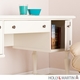 SEI Sunbury Desk - Off-White - click to enlarge