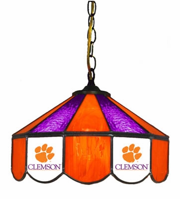 Sports Fan Clemson Tigers Swag Hanging Lamp Light - click to enlarge