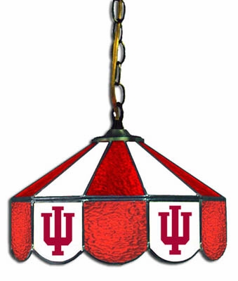 Sports Fan Indiana Hoosiers Swag Hanging Lamp Light - click to enlarge