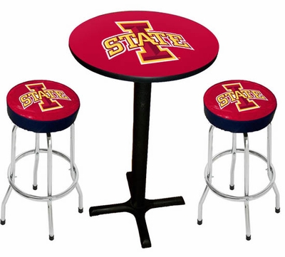 Sports Fan Iowa State Cyclones Black Pub Set - click to enlarge