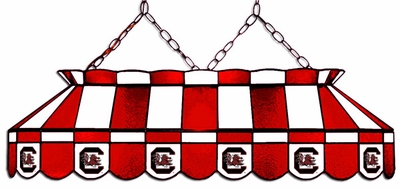 Sports Fan South Carolina Gamecocks Pool Table Lamp - click to enlarge