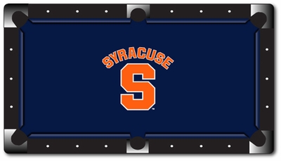 Sports Fan Syracuse Orangemen 8 Ft Billiard Cloth with Rails - click to enlarge