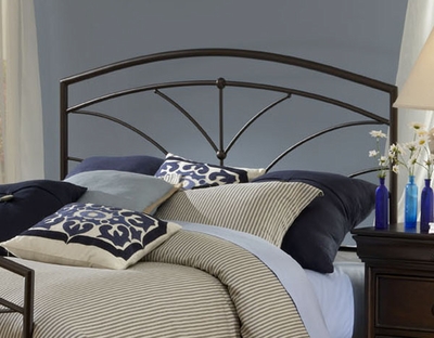 Thompson Full / Queen Headboard & 5 Leg Frame with Large Glides  - Hillsdale 1568HFQR - click to enlarge