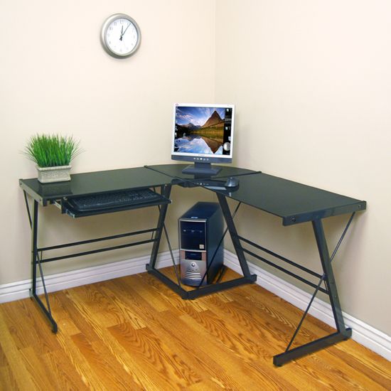 Walker Edison 3 Pc. L Shape Soreno Desk - D51B29 - Walker