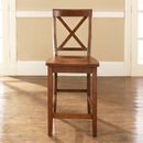 X-Back Bar Stool - Classic Cherry with 24 Seat Height