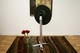 Yang Black / Silver Folding Event Table Tall Height - click to enlarge