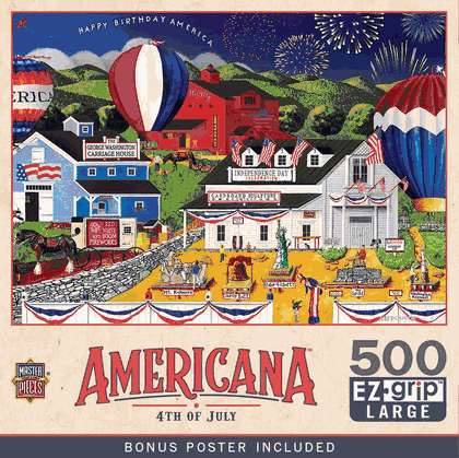 Americana - 4th of July EZ Grip 500 Piece EZ Grip Puzzle
