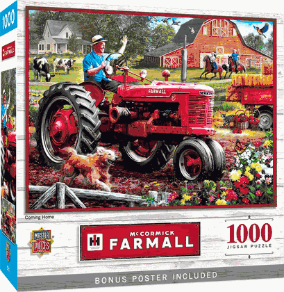 Case IH/Farmall Coming Home 1000 Piece Puzzle