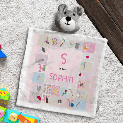 Personalized Alphabet Bear Lovie