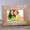 Personalized Birthday Confetti And Ribbons Wood Frame