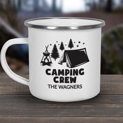 Personalized Camper Crew Camp Mug