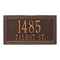 Personalized Celtic Cornerstone Address Plaque