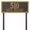 Personalized Double Line Large Lawn Address Plaque - 2 Line