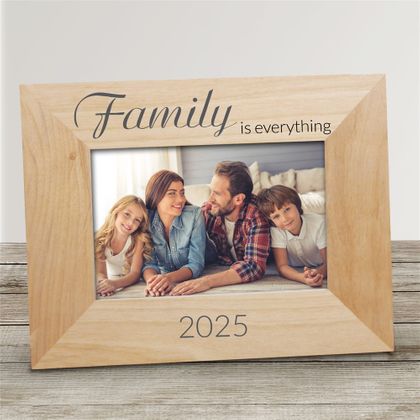 Personalized Family Is Everything Wooden Picture Frame