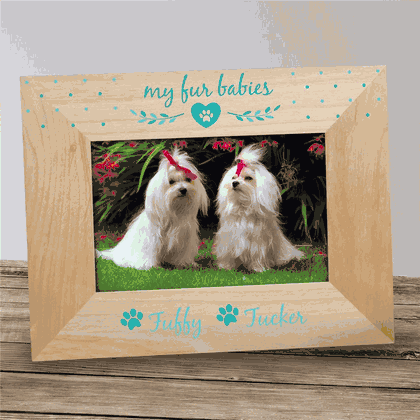 Personalized Fur Babies Pet Frame