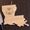 Personalized Home Sweet Home Louisiana Cutting Board