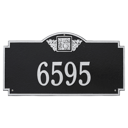 Personalized Monogram Large Address Plaque - 1 Line